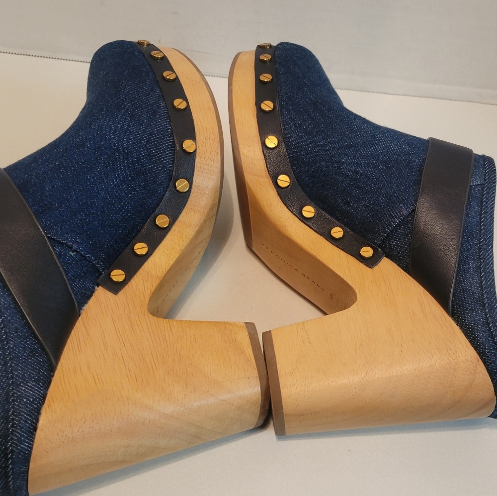 Veronica Beard Dacey Clogs In Eclipse - image 4